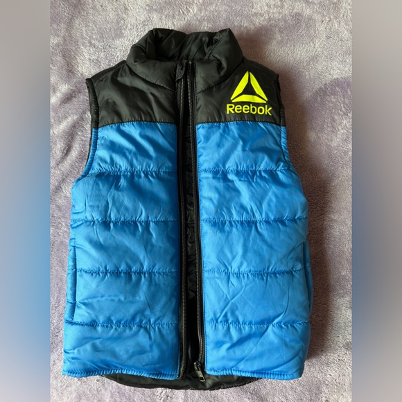 Reebok Other - Reebok Children Puffy Vest  Size 3T Blue & Black